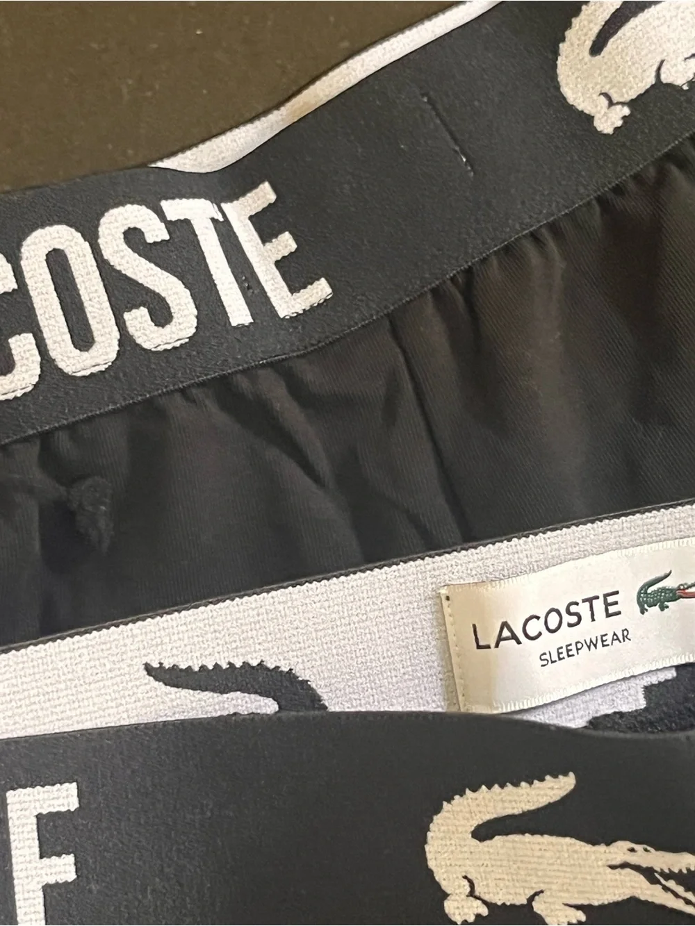 Lacoste  Mens sleepwear shorts bundle of (2)